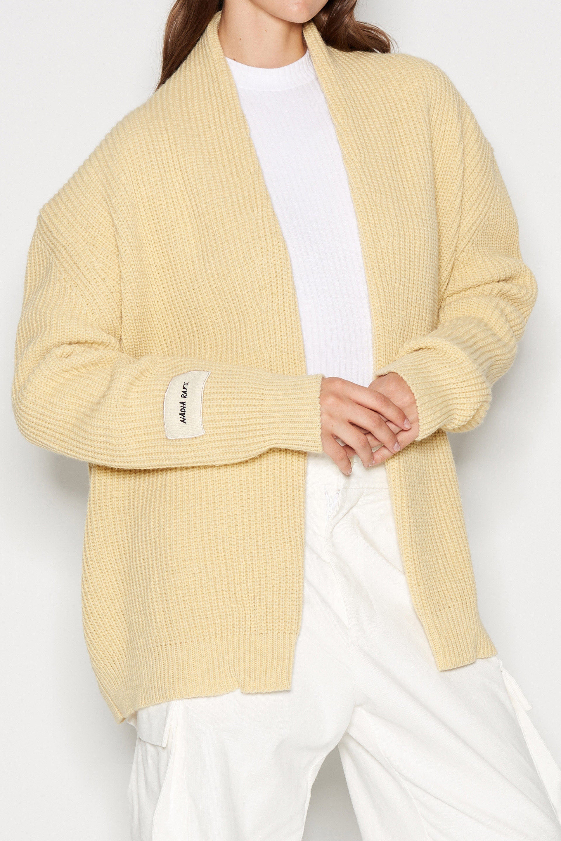 AUDITION CARDIGAN YELLOW