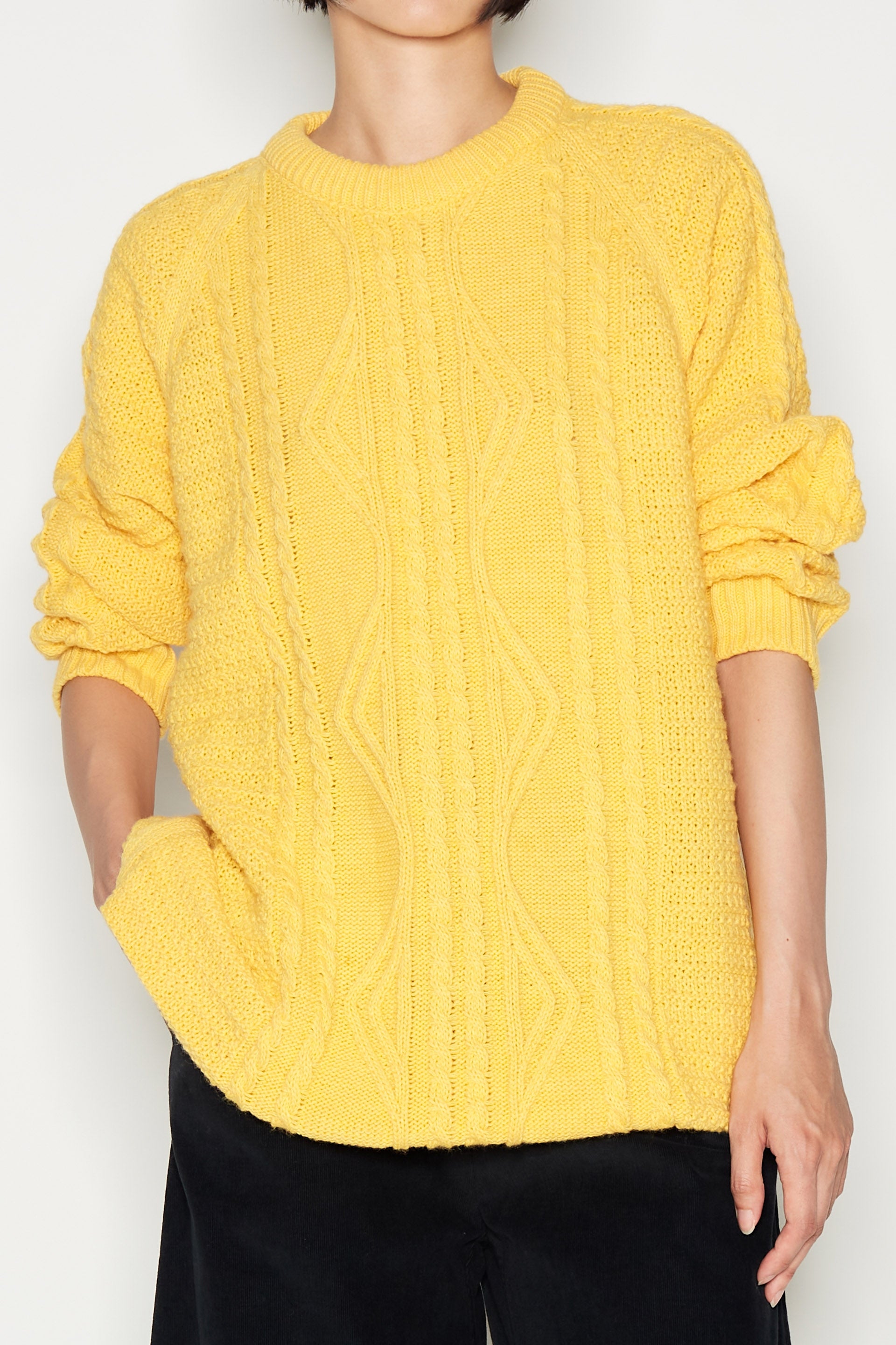 BRIGHT HORROR KNITTED BLOUSE