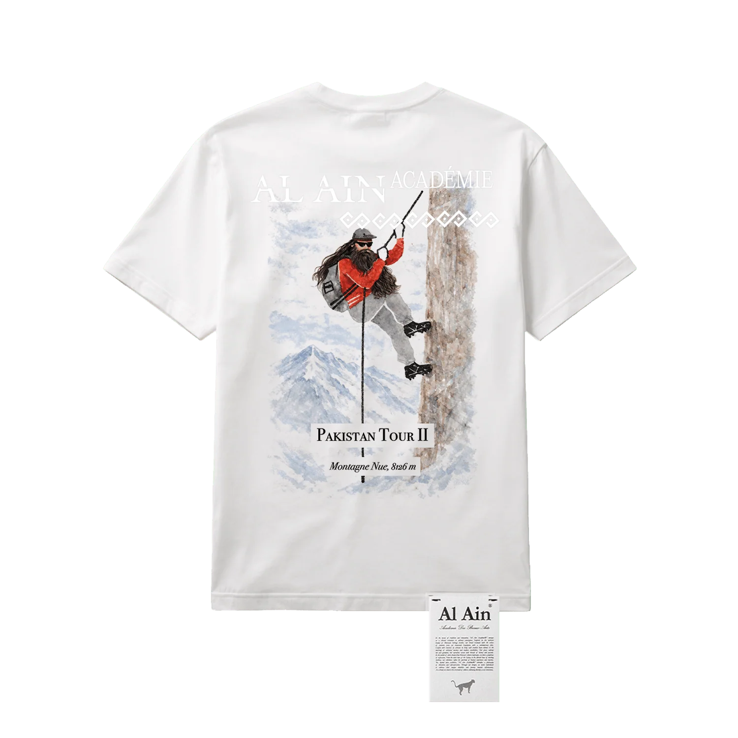 Al Ain Climb Tee White
