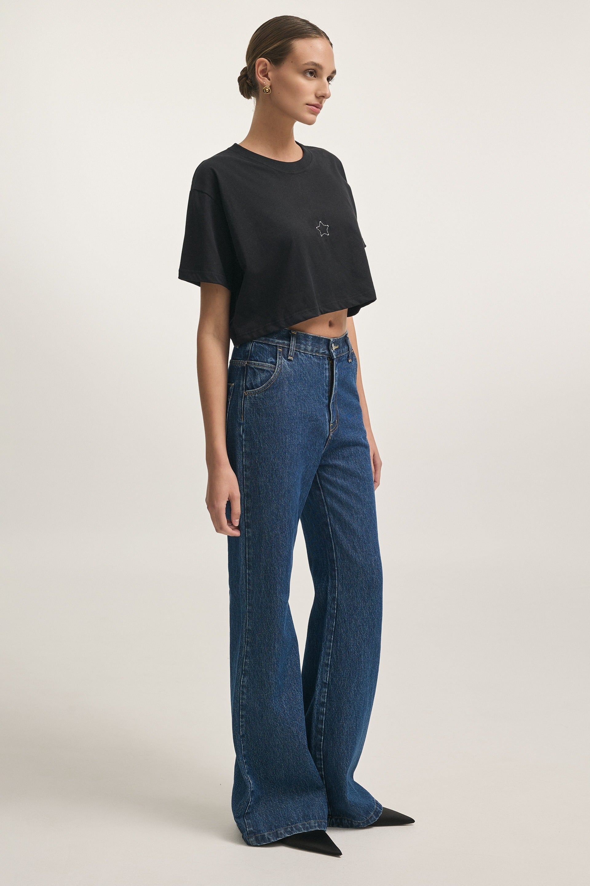 MARTINI DENIM TROUSERS BLUE