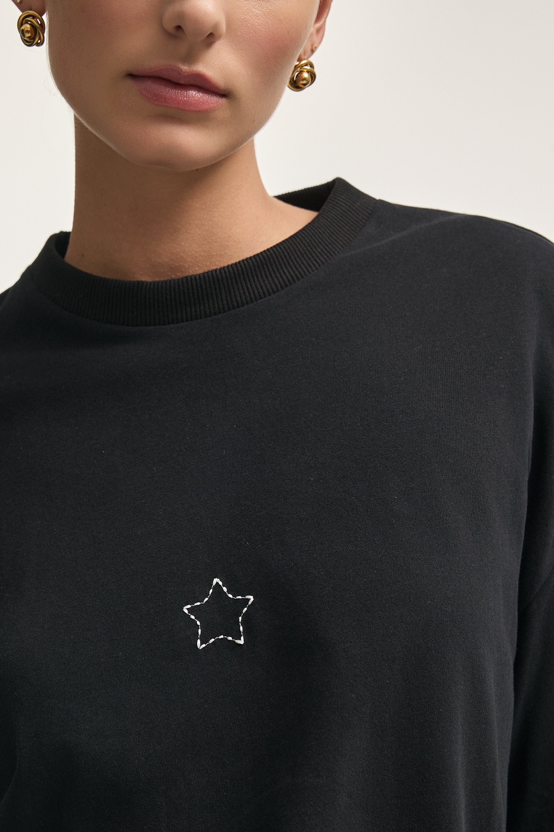 HOLLYWOOD T-SHIRT - BLACK