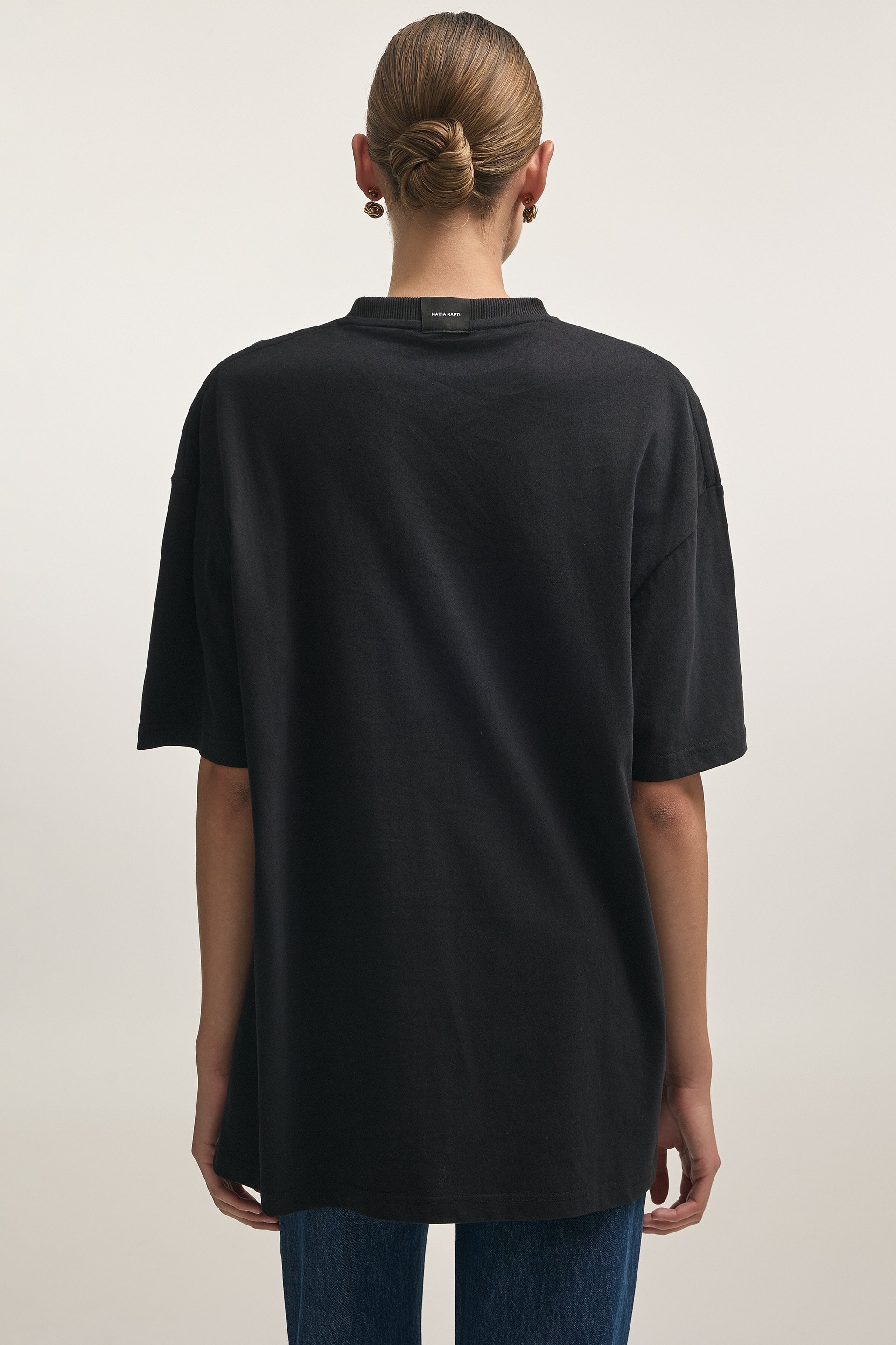 HOLLYWOOD T-SHIRT - BLACK