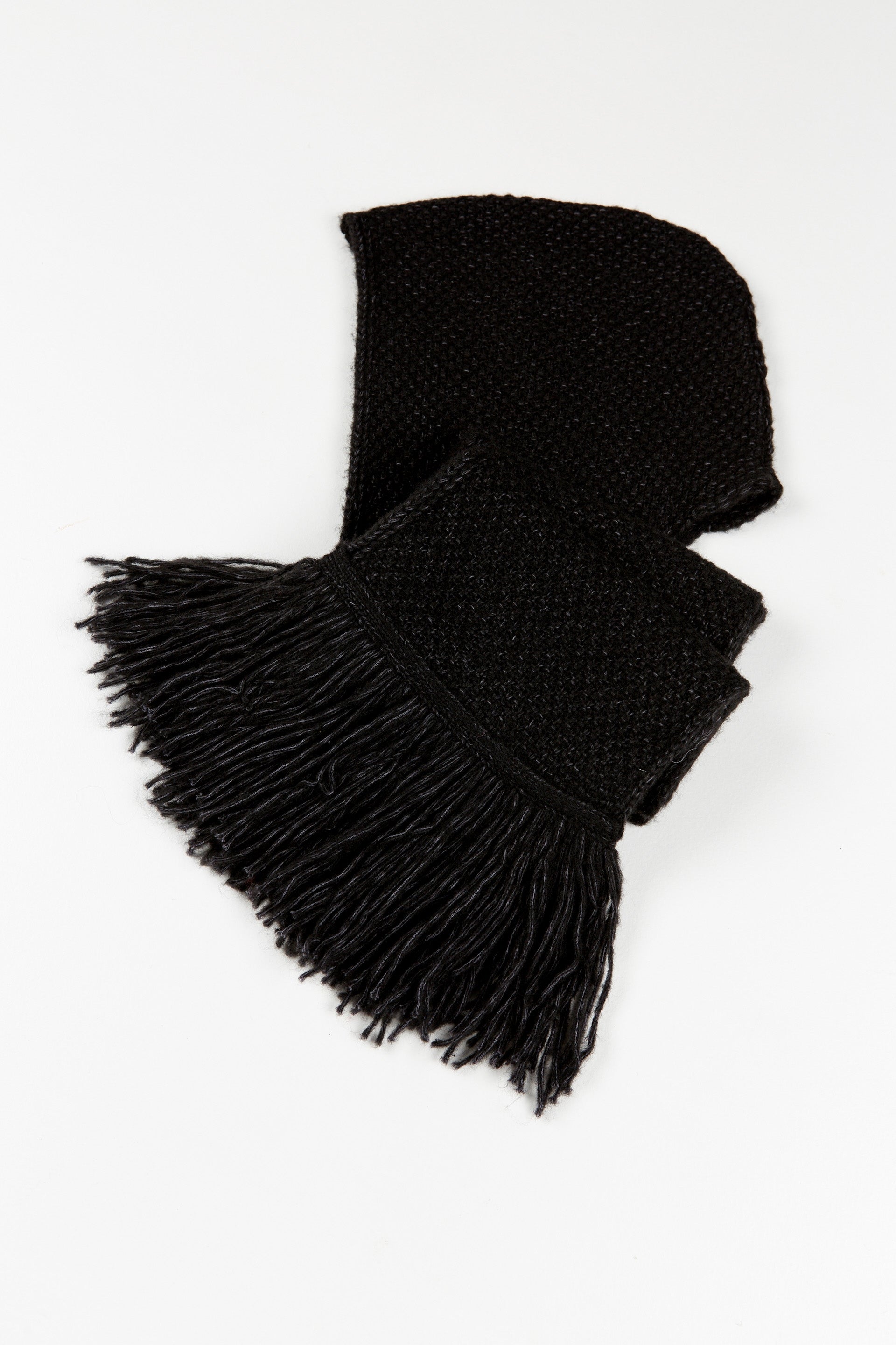 FAIRY TALE KNITTED SCARF BLACK