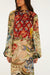 Farm Rio Mixed Lunar Boho Long Sleeve Maxi Dress