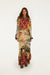 Farm Rio Mixed Lunar Boho Long Sleeve Maxi Dress