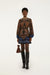 Farm Rio Nicole Ruffled Long Sleeve Mini Dress