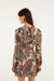 Farm Rio Tapestry Flowers Long Sleeves Mini Dress