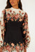 Farm Rio Winter Floral Long Sleeve Mini Dress