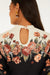 Farm Rio Winter Floral Long Sleeve Mini Dress