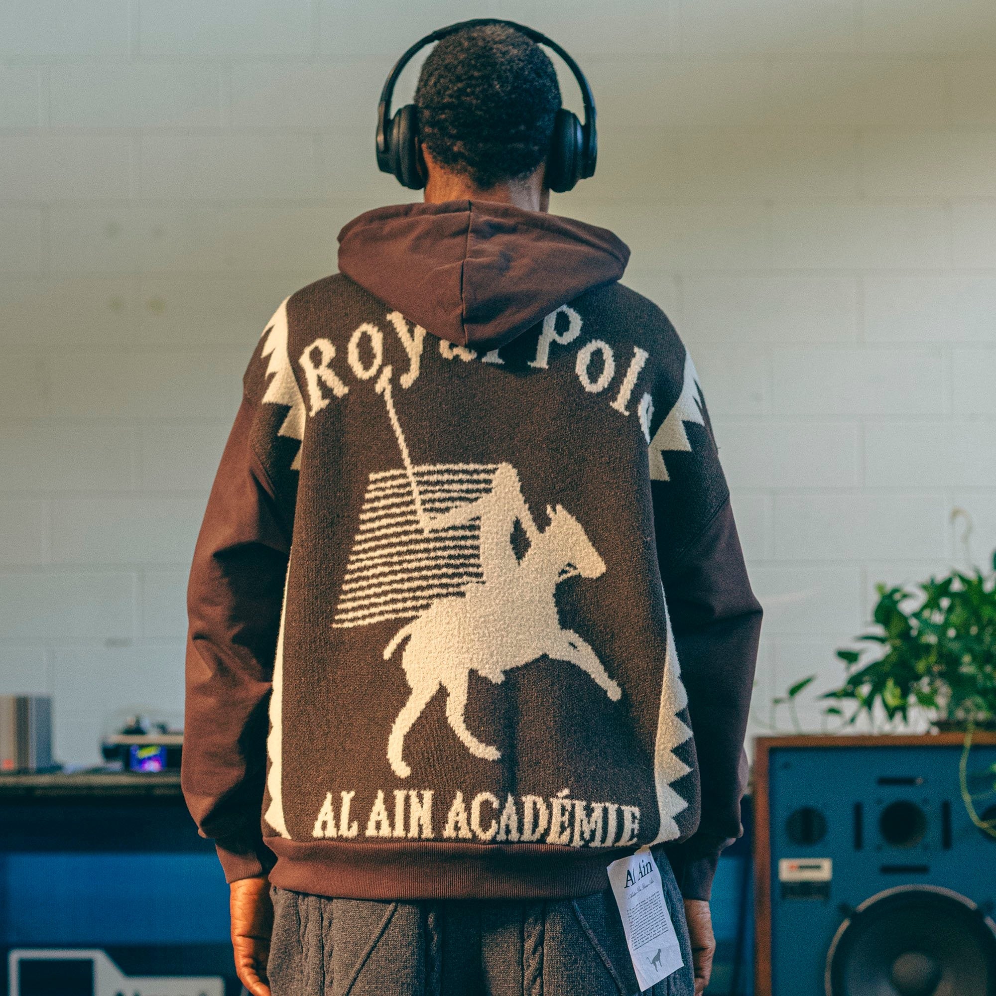 Al Ain Royal Polo Zip-Up Hoodie