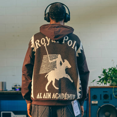 Al Ain Royal Polo Zip-Up Hoodie