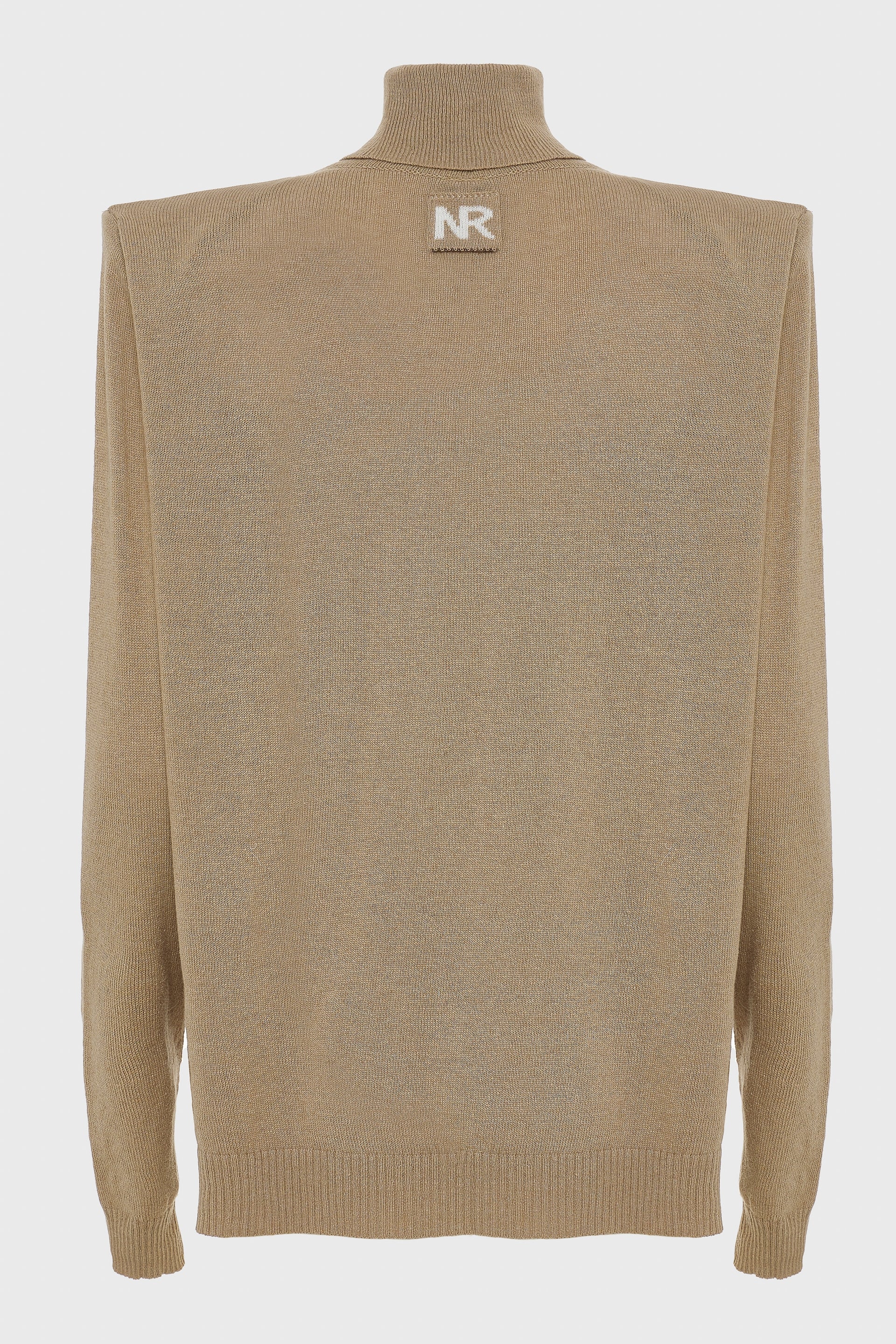 BASICK KNITTED BLOUSE CAMEL