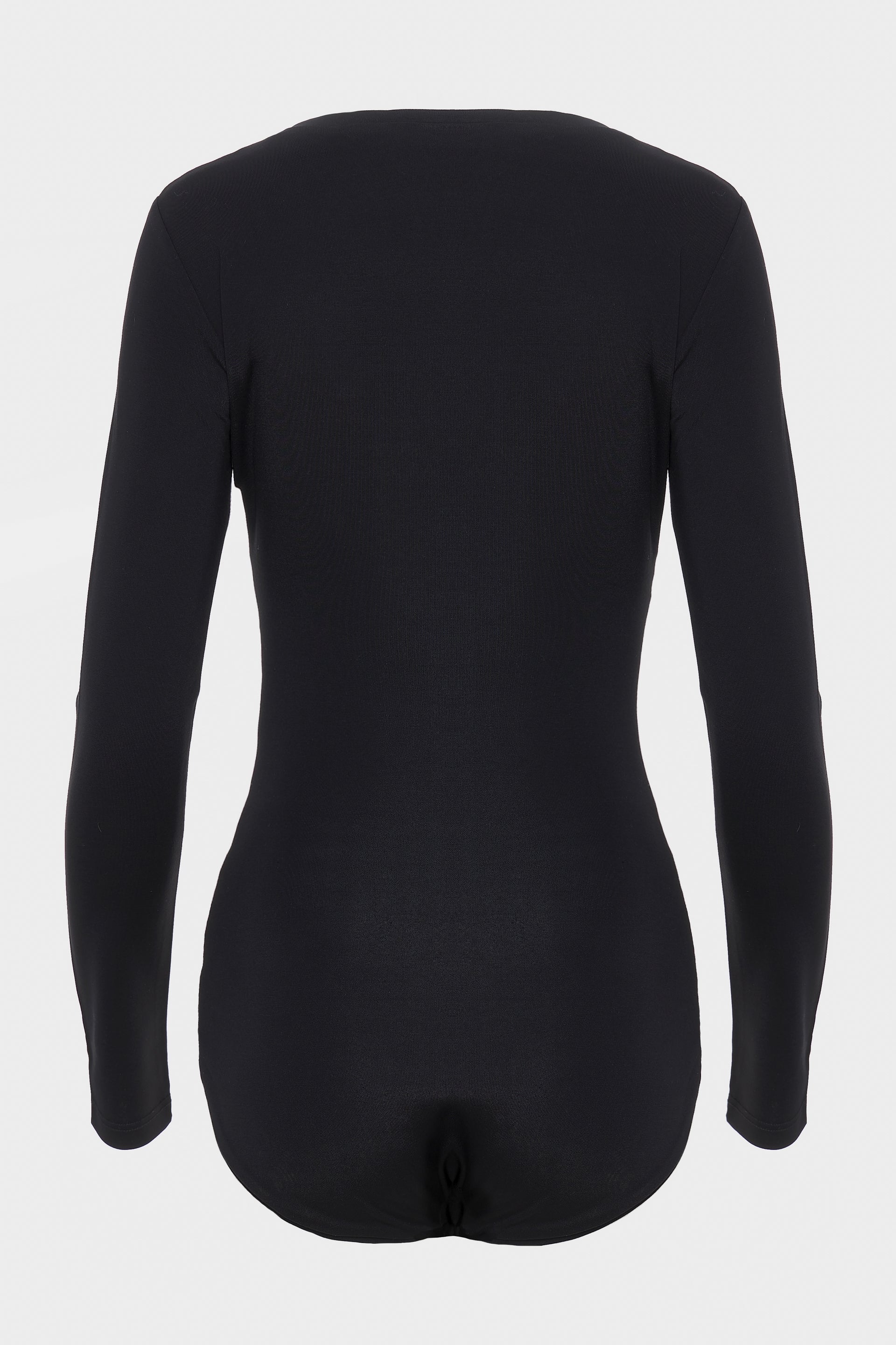 CLAUDIA LONG SLEEVE BODYSUIT BLACK