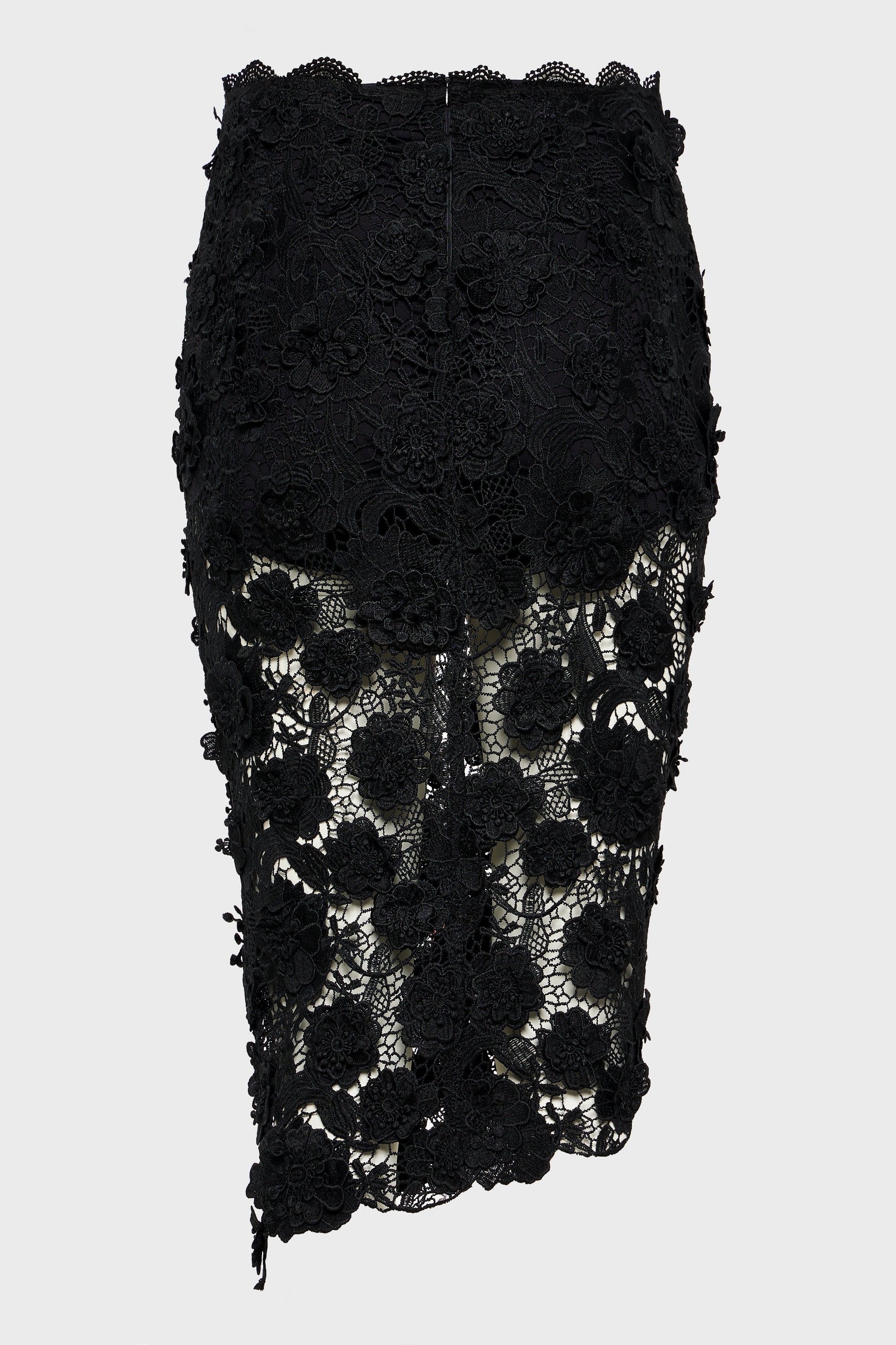 CHARLOTTE MIDI SKIRT BLACK