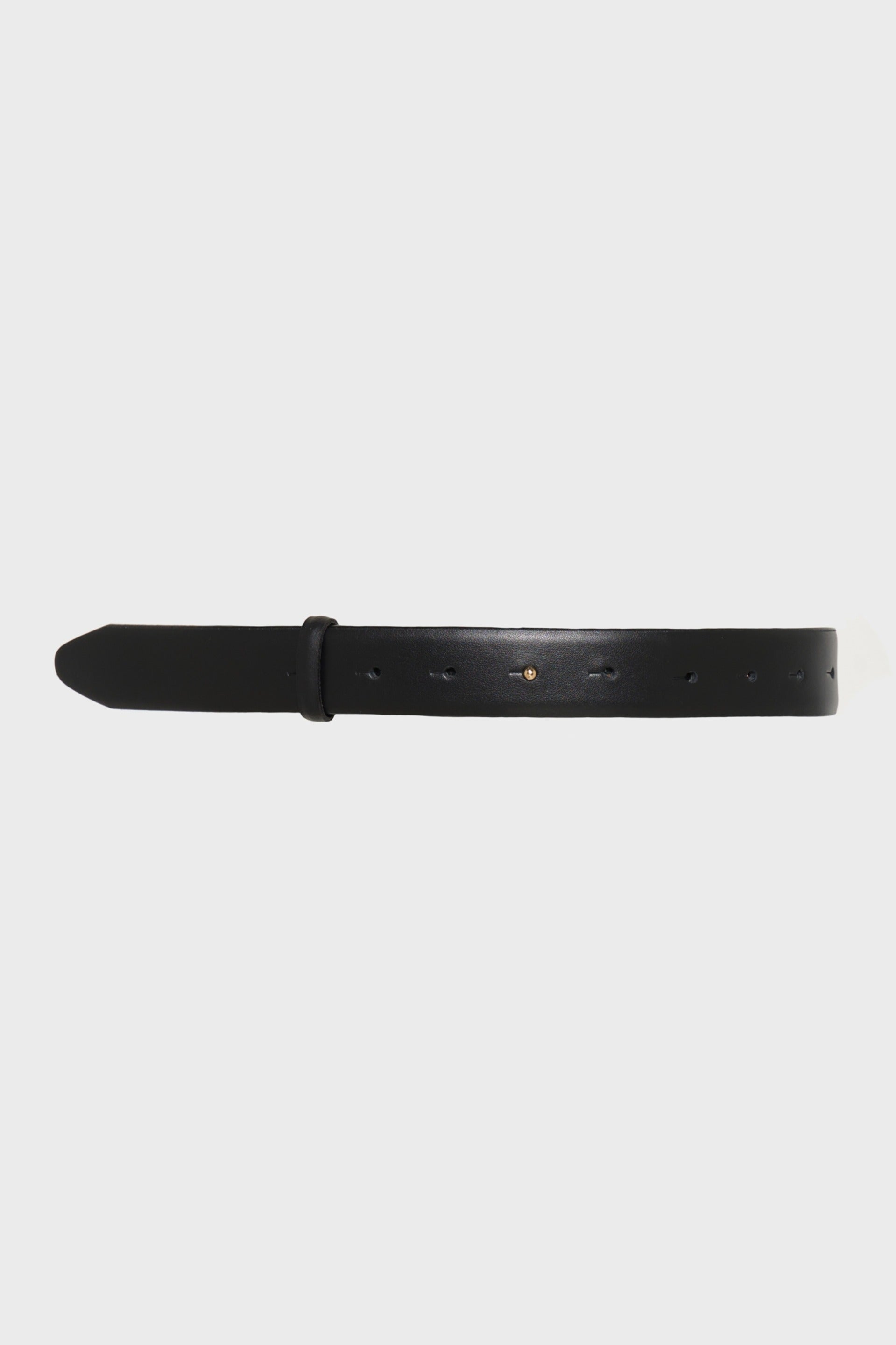 THEA LEATHER BELT BLACK