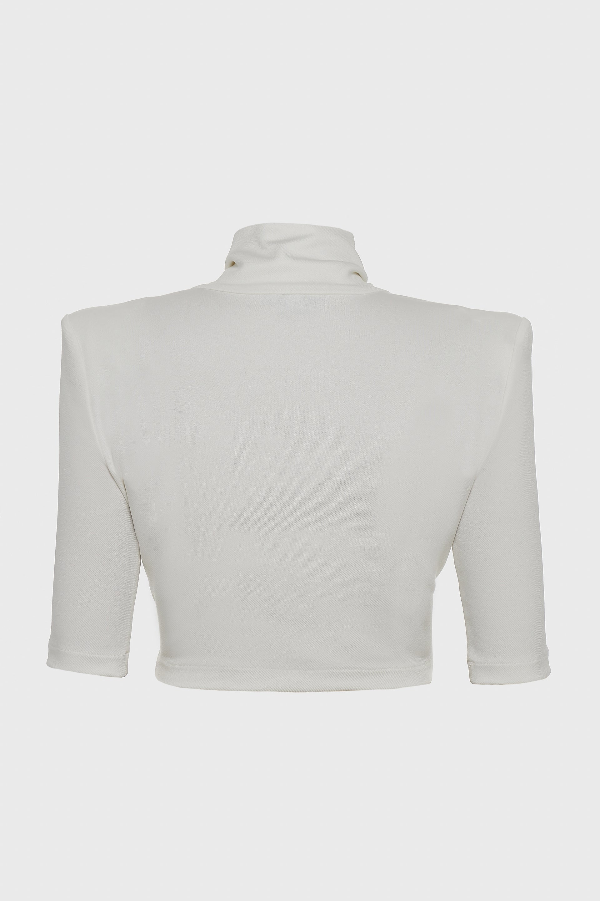 Melanie Crop Top - Off White