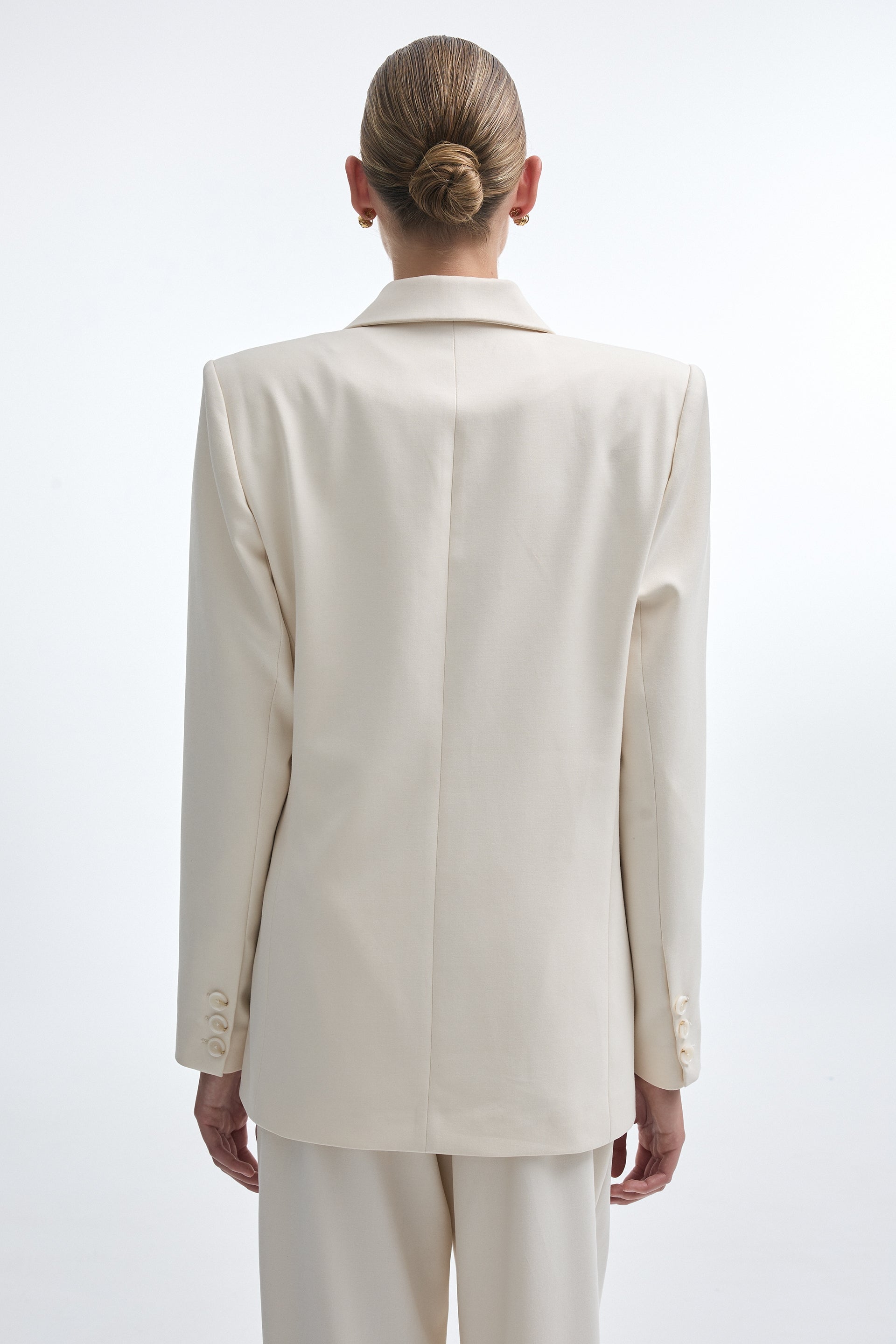 Dynasty Blazer - Ecru
