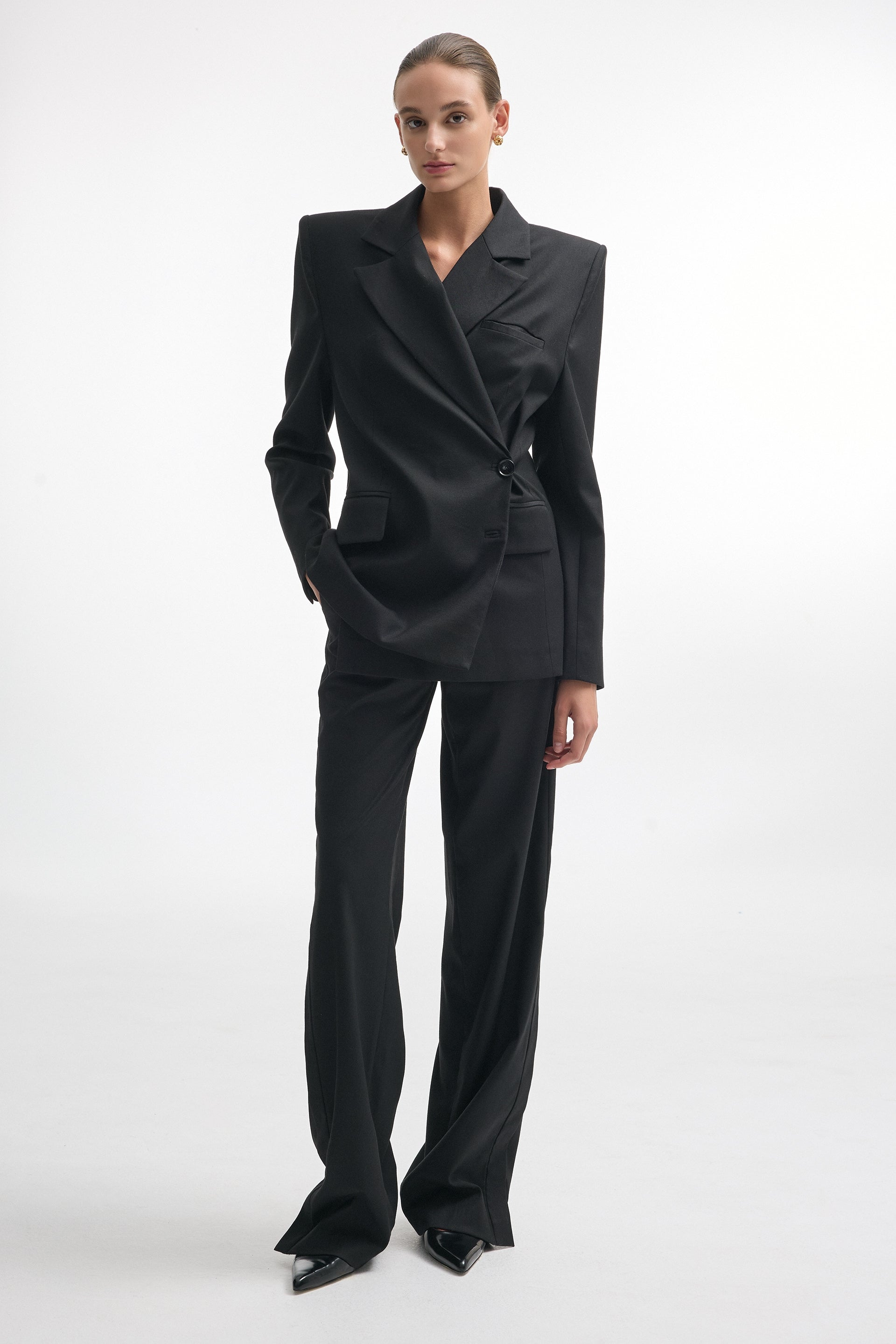 Night Shift Blazer - Black