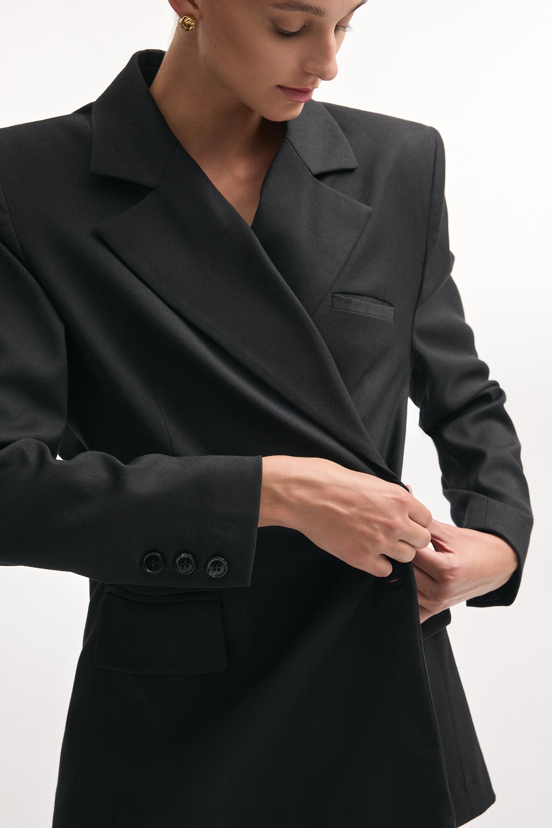 Night Shift Blazer - Black