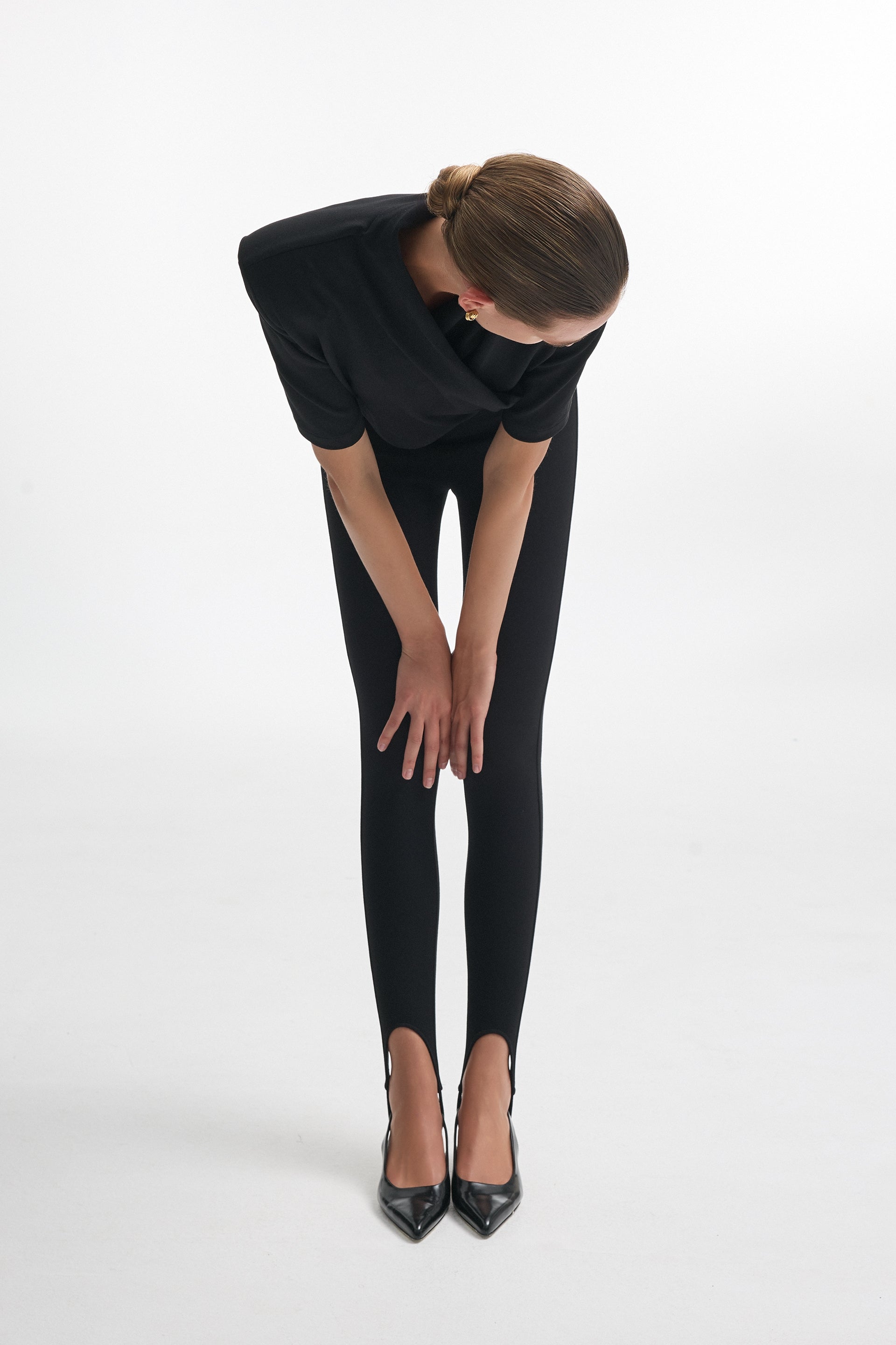 Melanie Crop Top - Black