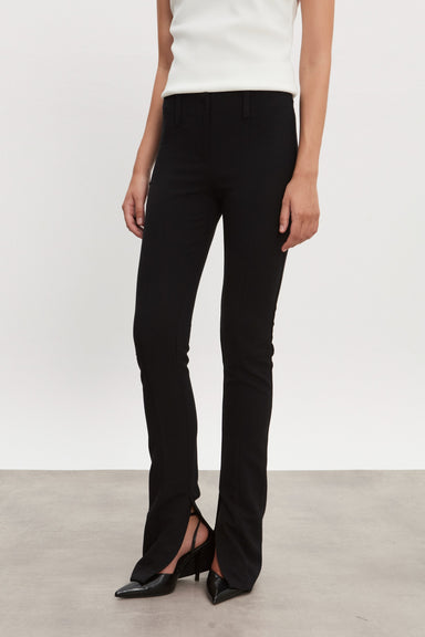 Nadia Rapti Hourglass Skinny Trousers Black