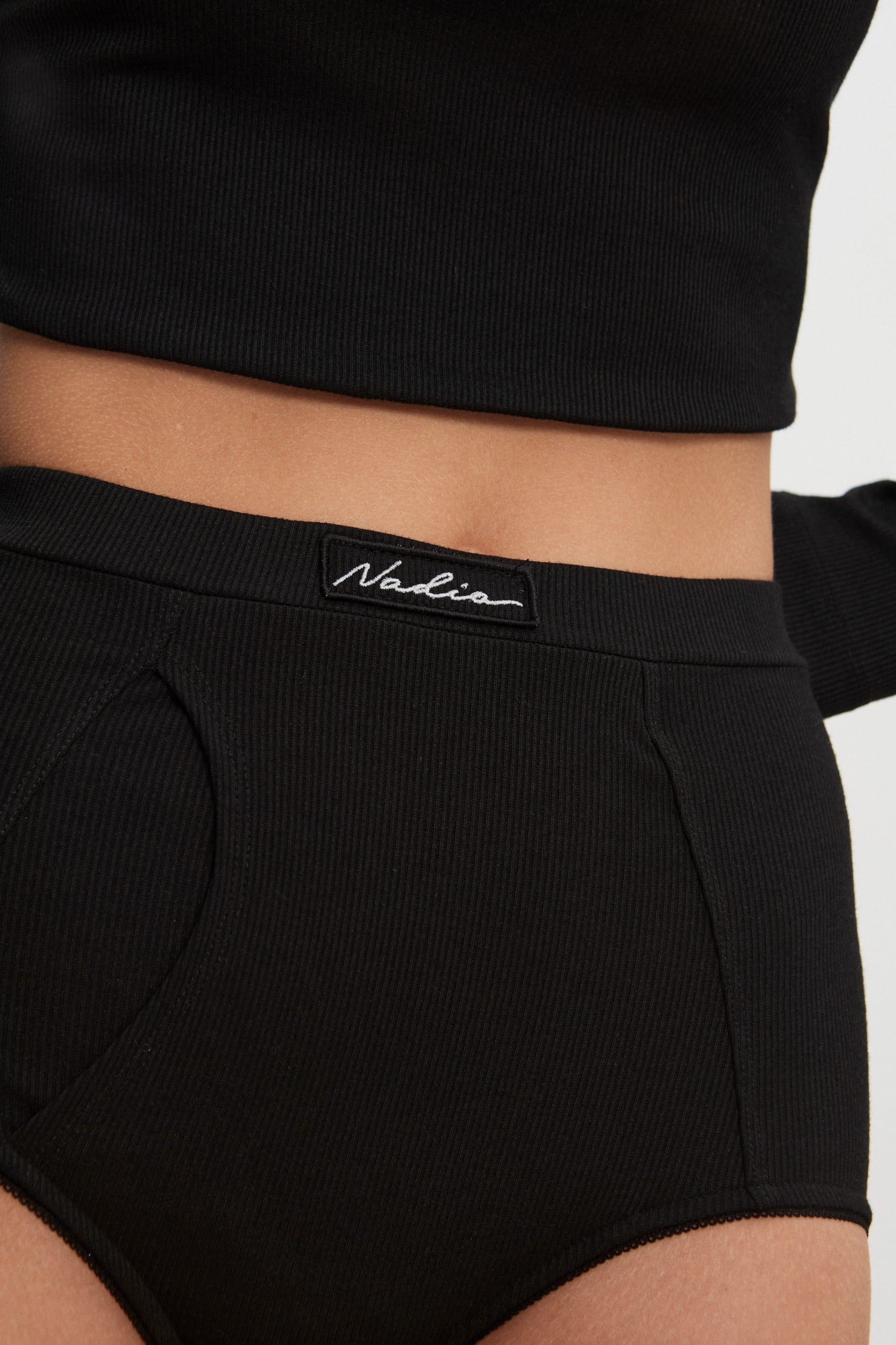 Nadia Rapti Bite Briefs Black