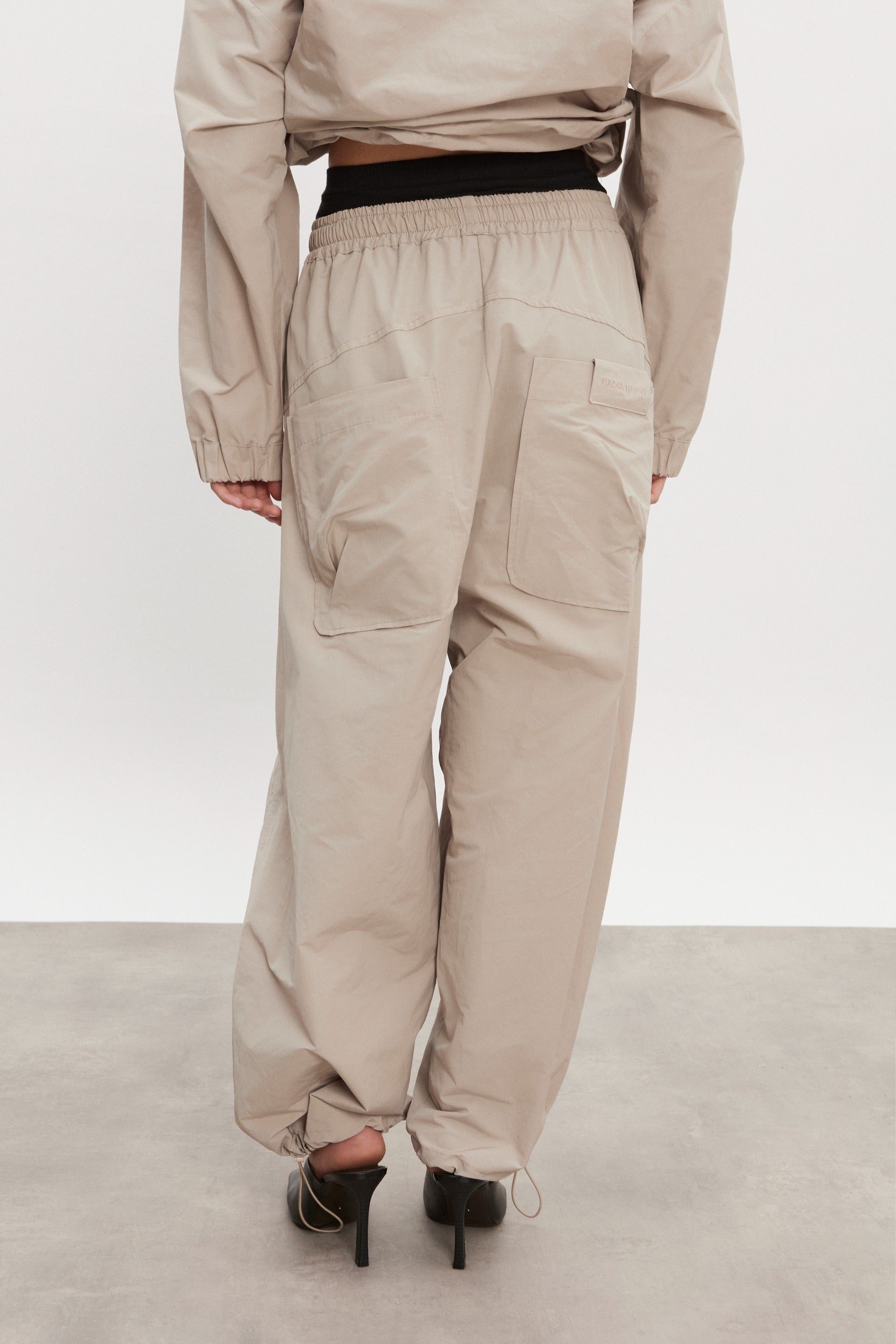 Nadia Rapti Paolo Trackpants Greige 