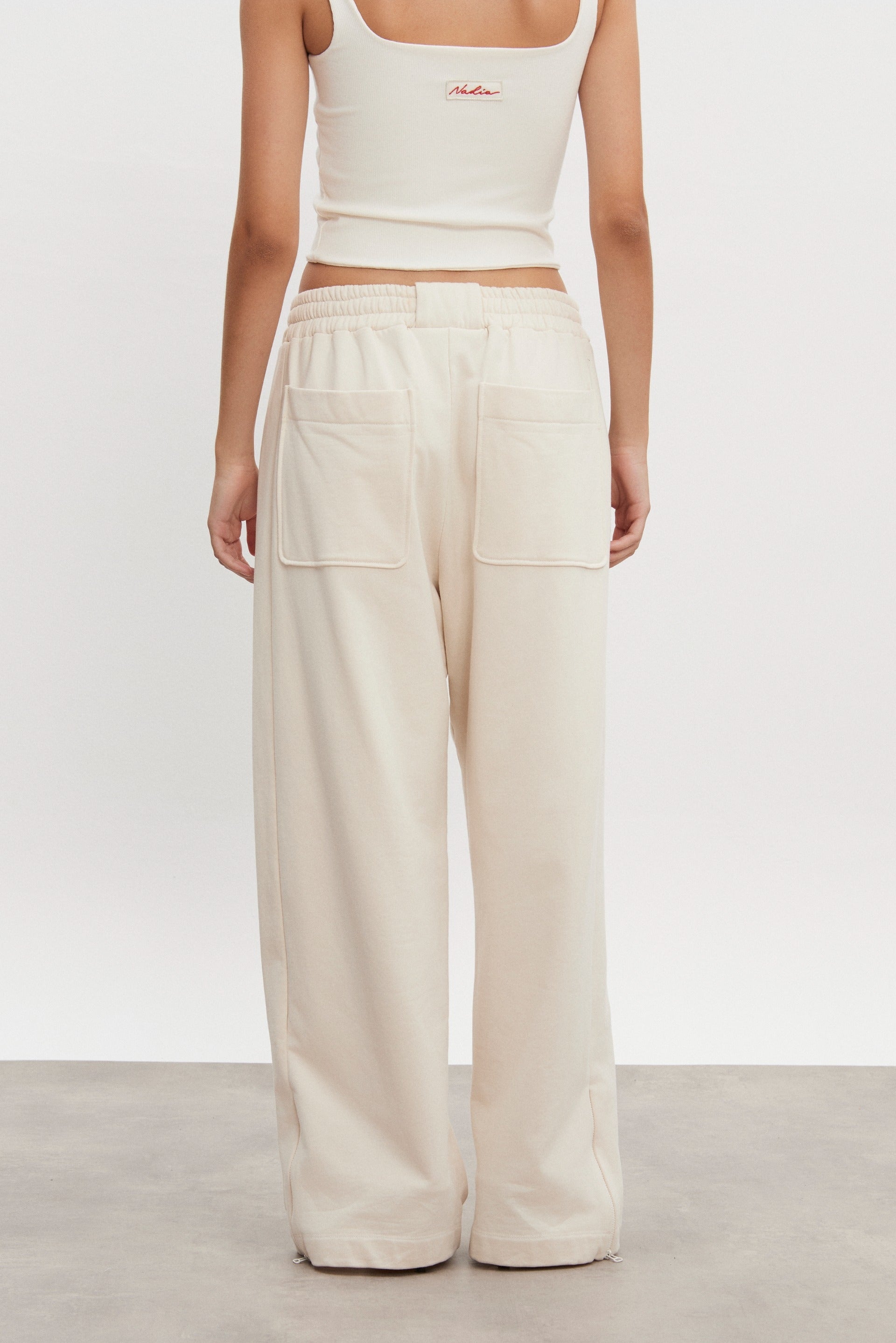 Nadia Rapti Zen Trackpants Ecru 