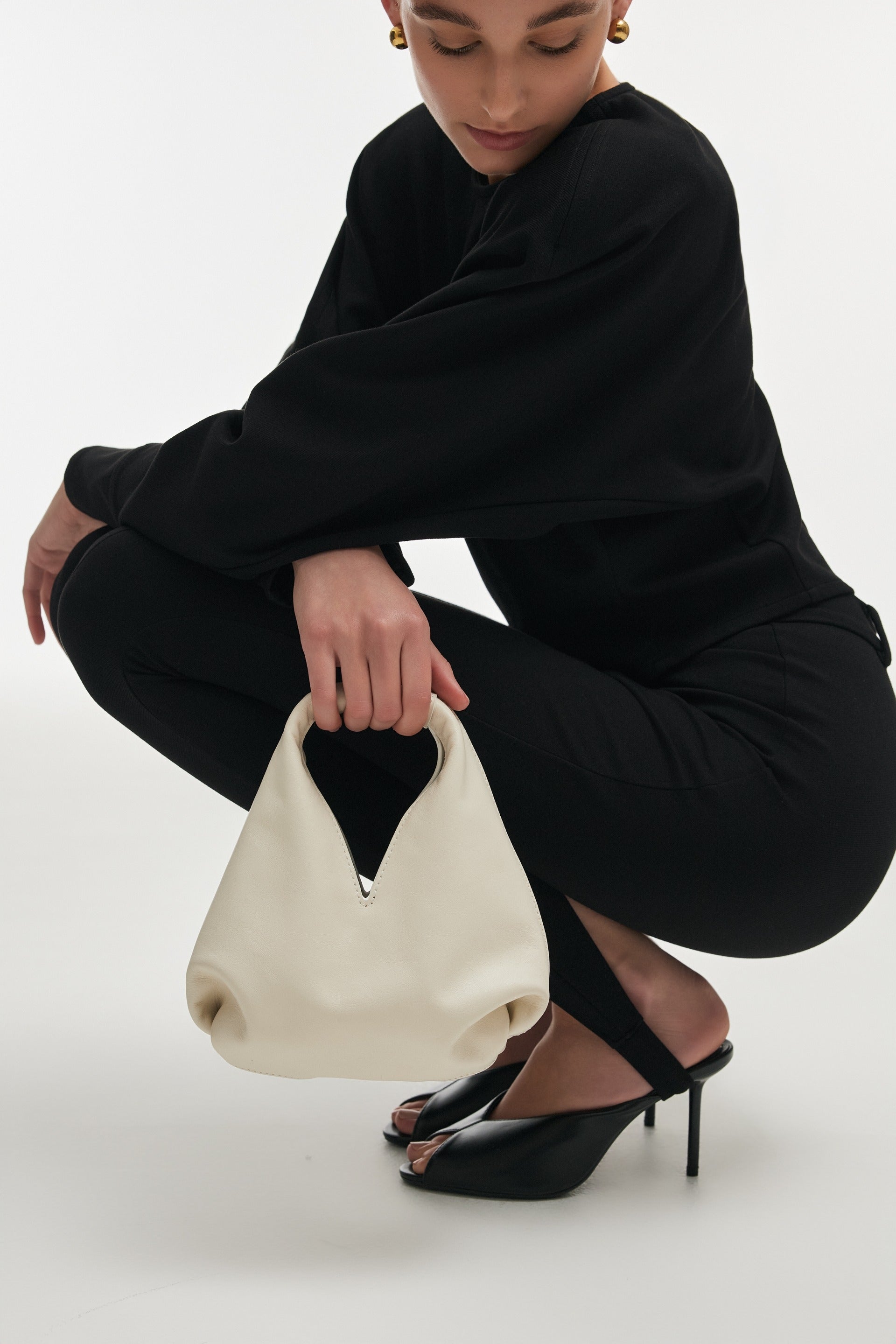 SIENA LEATHER BAG OFFWHITE