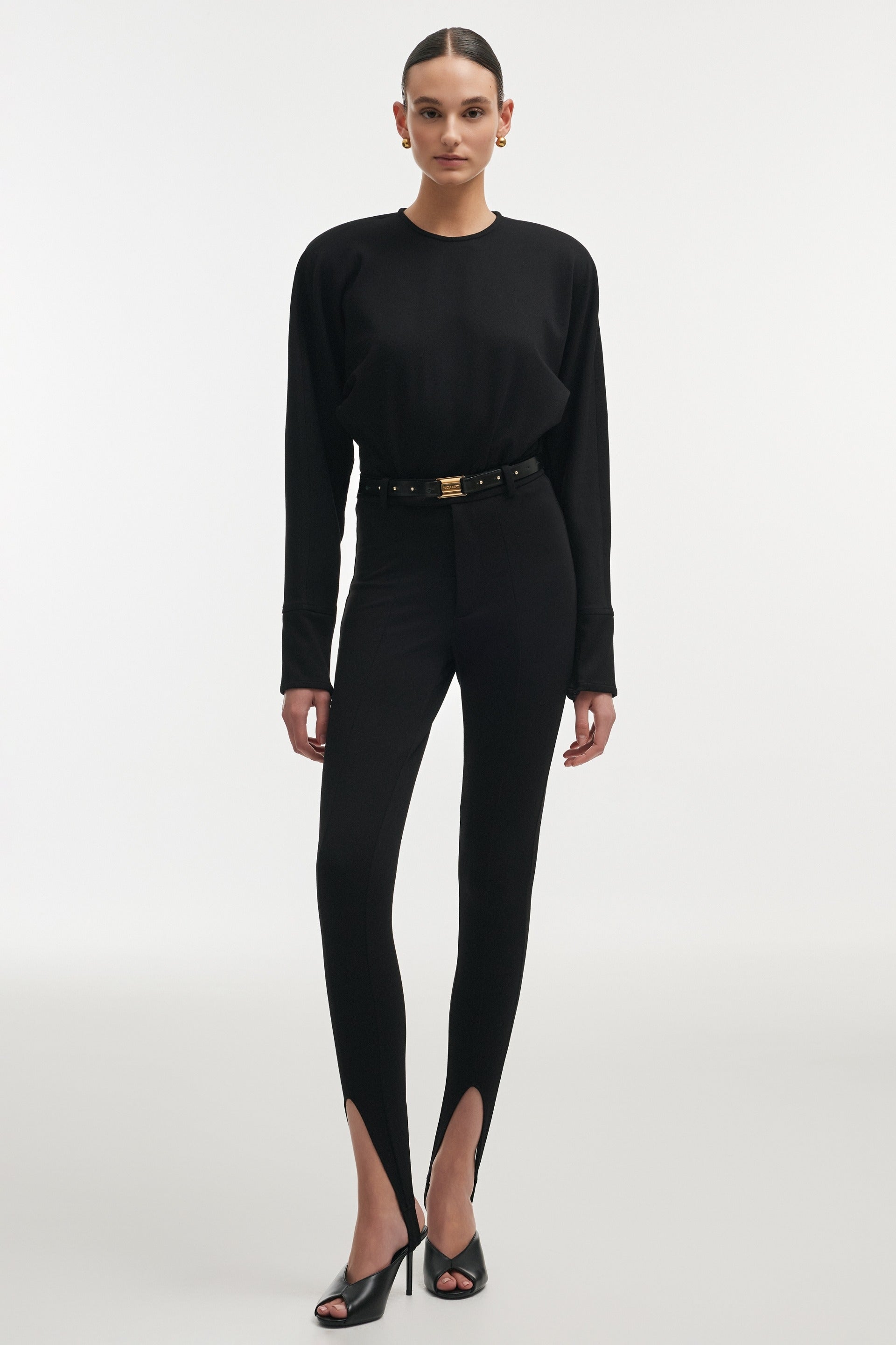 FLEUR LEGGINGS BLACK