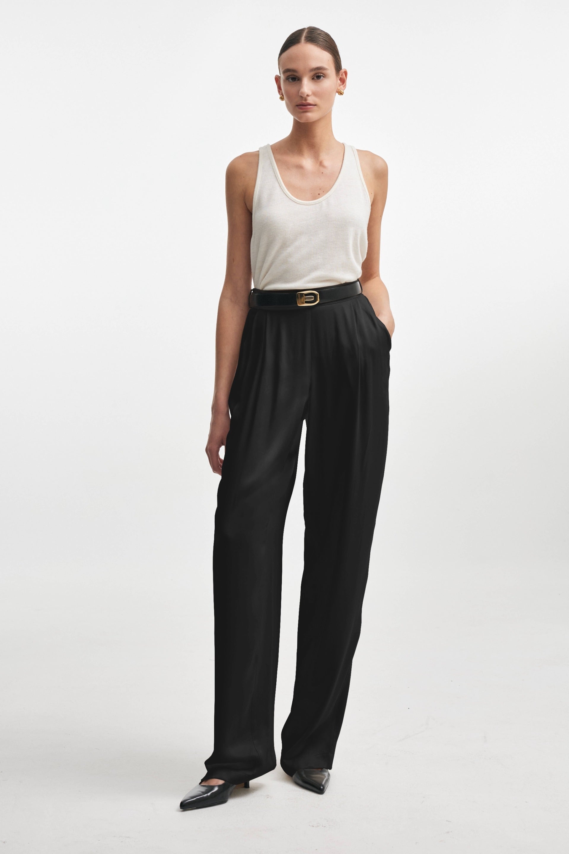 ESPRESSO TROUSERS BLACK