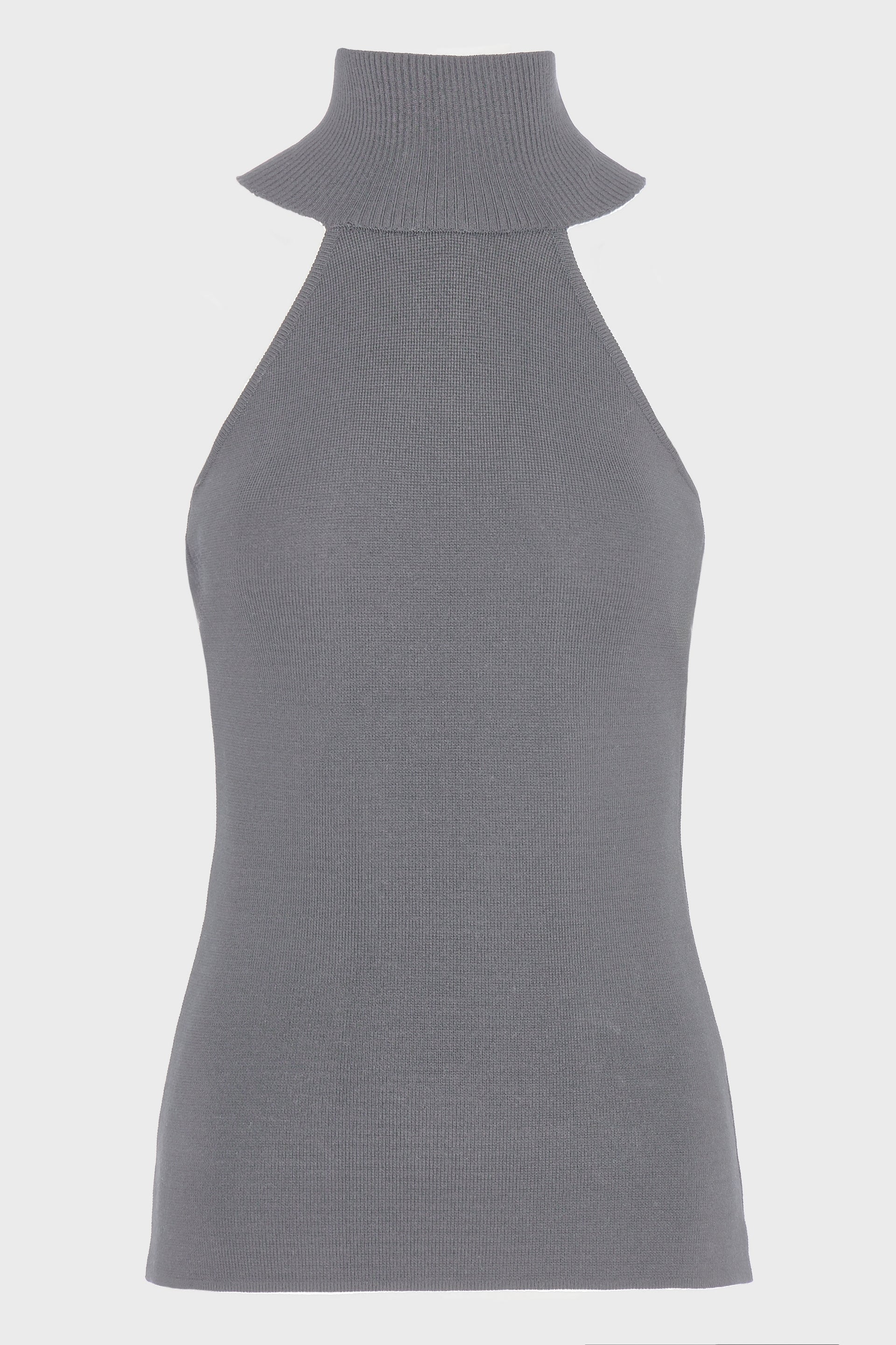 Nadia Rapti Heaven Knitted Top Grey