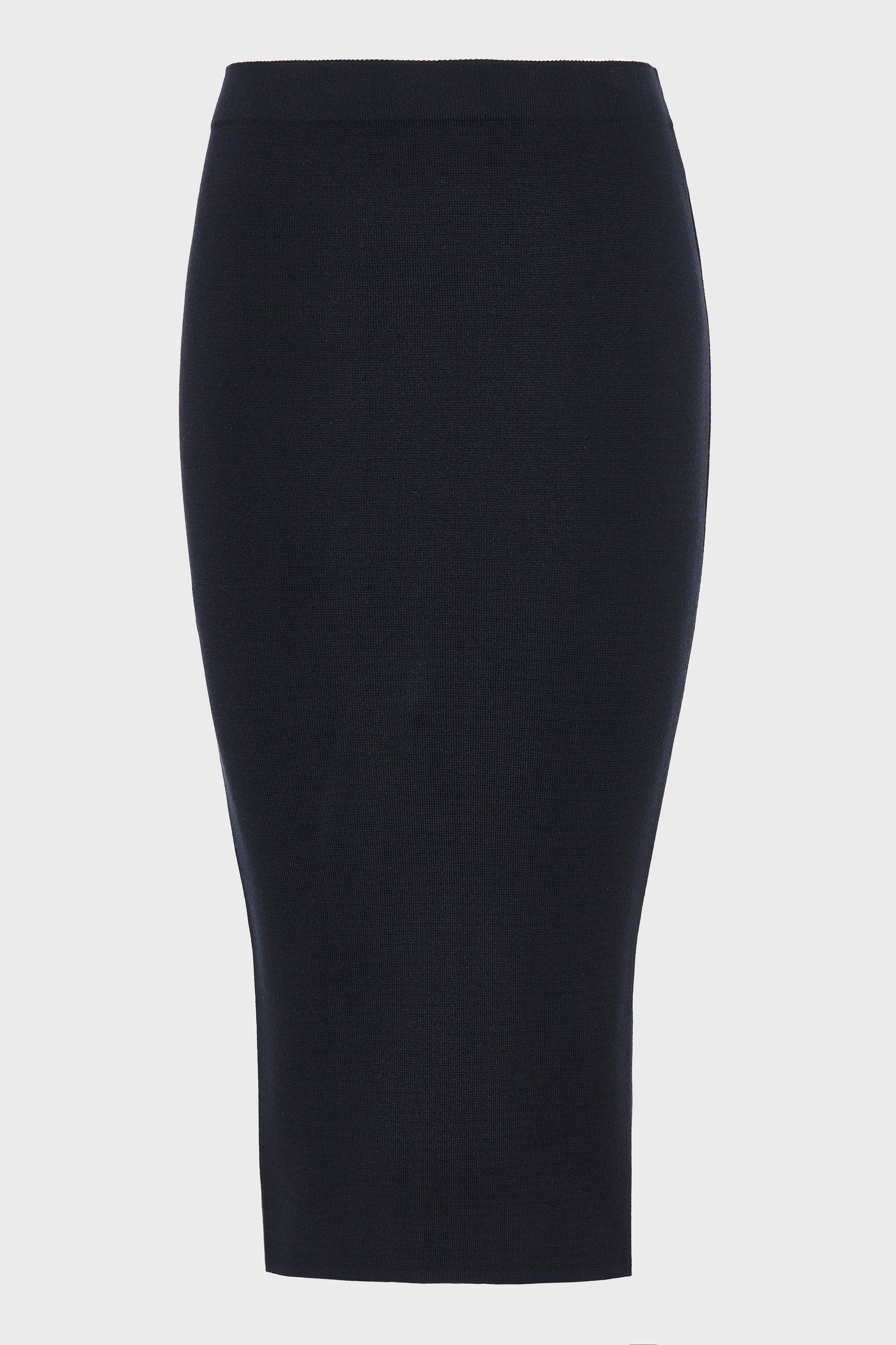 Nadia Rapti Heaven Knitted Midi Skirt Black