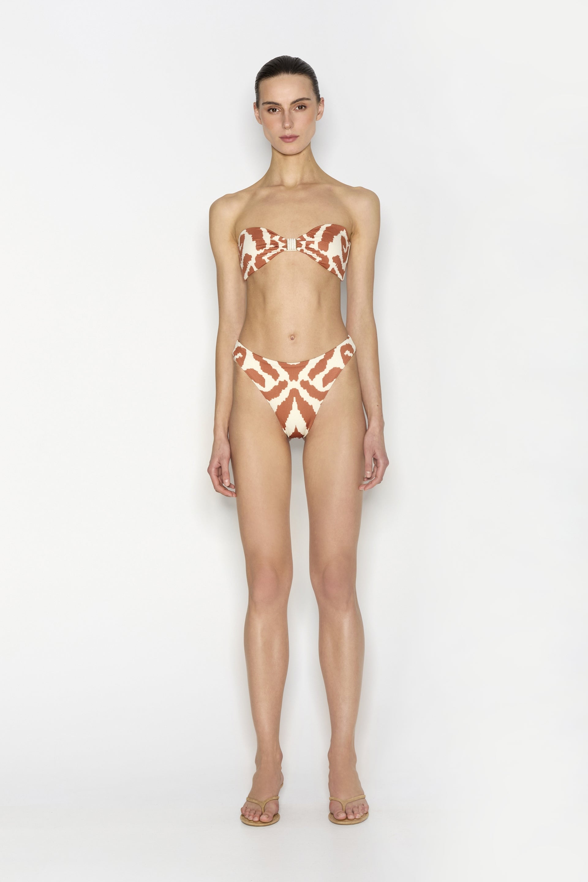 Reef Bikini Printed - Brown