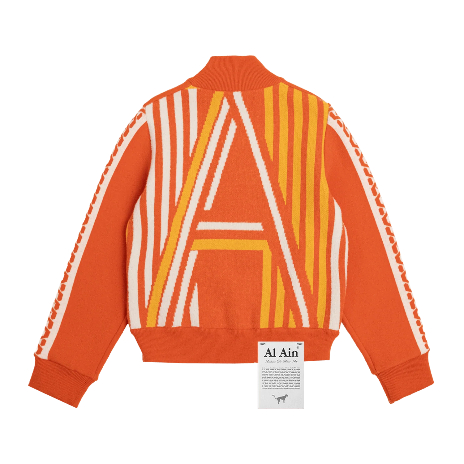 Al Ain Track Wool Jacket Astripe