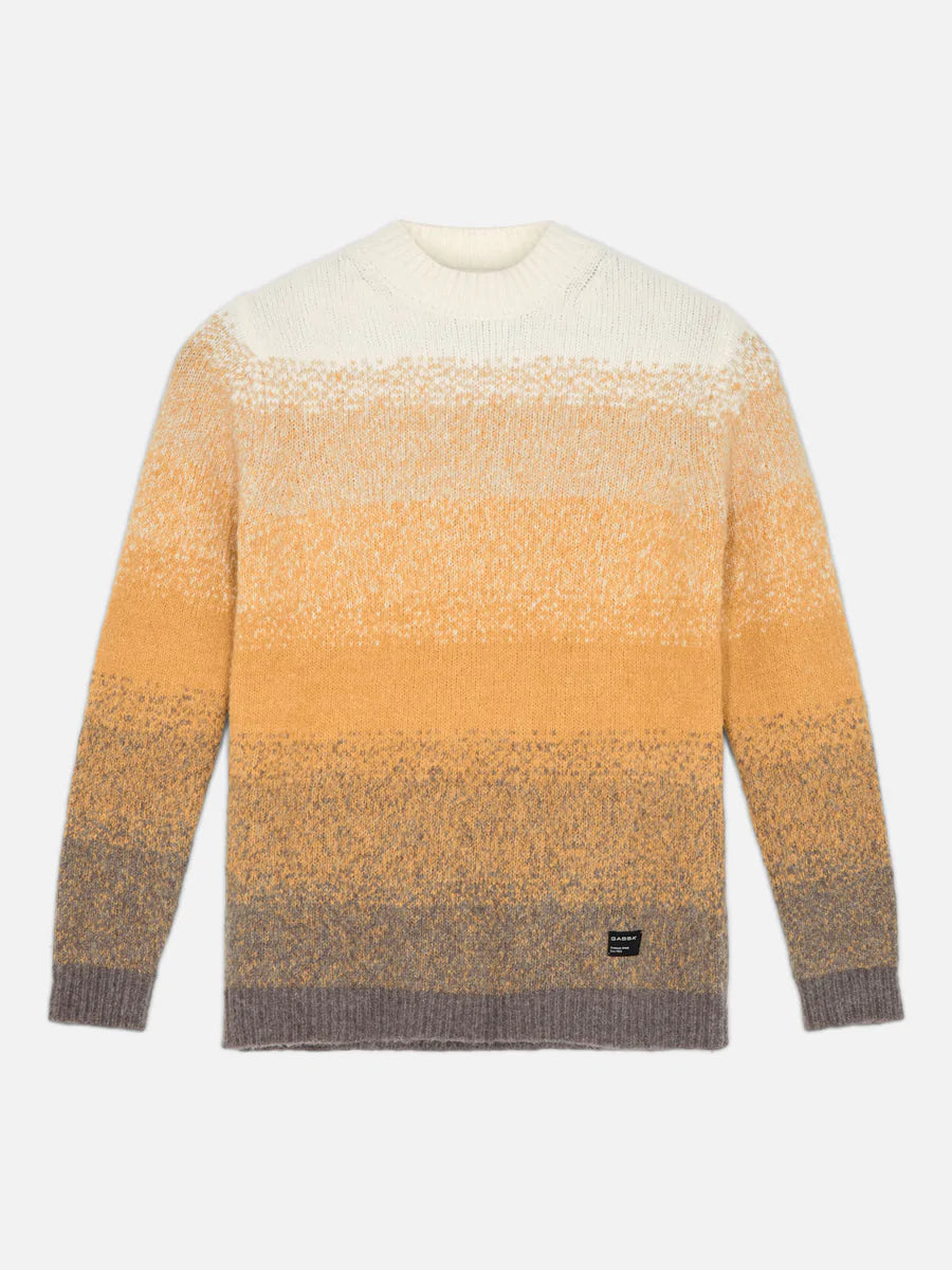 Trygve Roll Neck Knit - Spruce Yellow