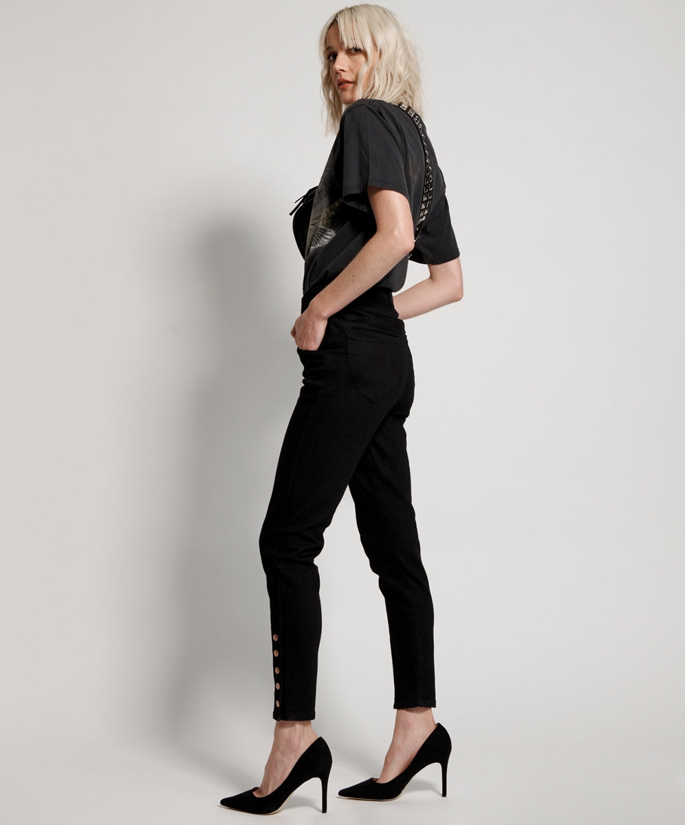 BLACK SWAN PREACHERS ΨΗΛΟΜΕΣΟ SKINNY JEAN SKU:22278