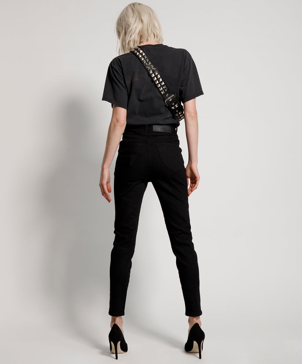 BLACK SWAN PREACHERS ΨΗΛΟΜΕΣΟ SKINNY JEAN SKU:22278