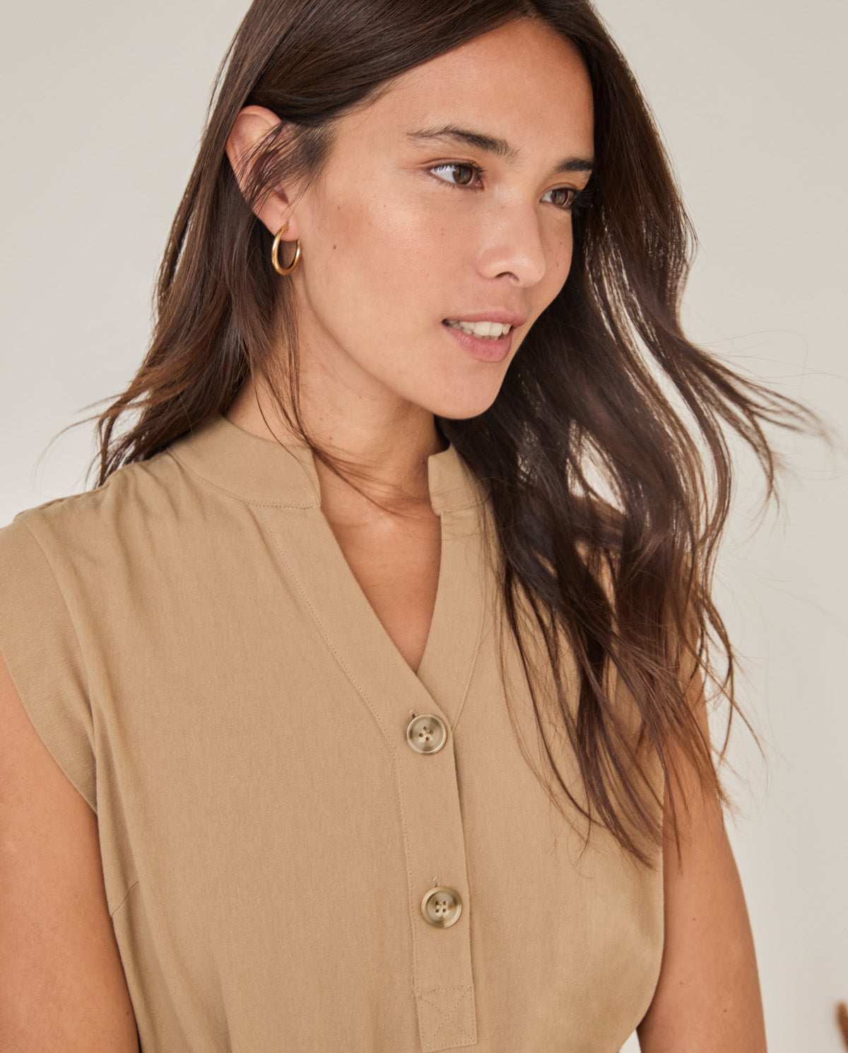 SAFARI DRESS CAMEL Ref. 36817 inboxboutique SAFARI DRESS CAMEL Ref. 36817 inboxboutique