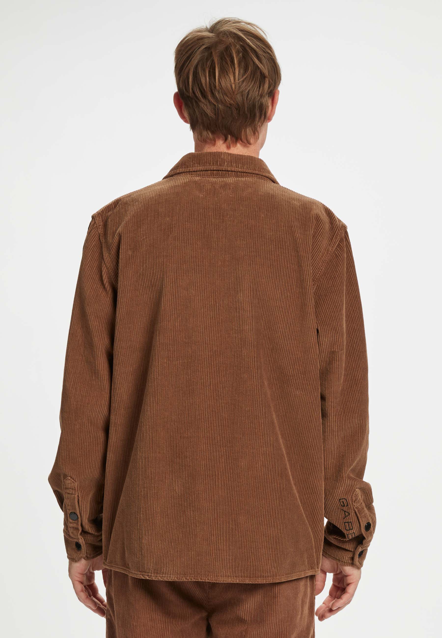 Birke Corduroy LS Shirt - Carafe