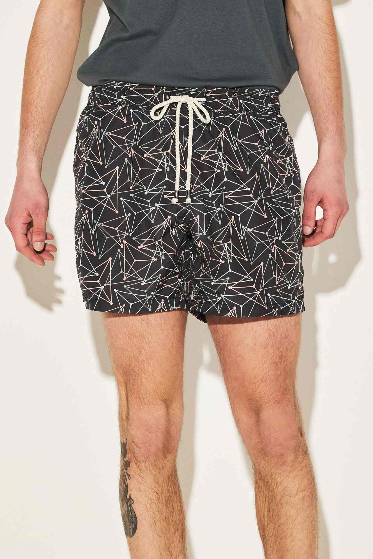 Isometric Swim Shorts-DLMSW0922S