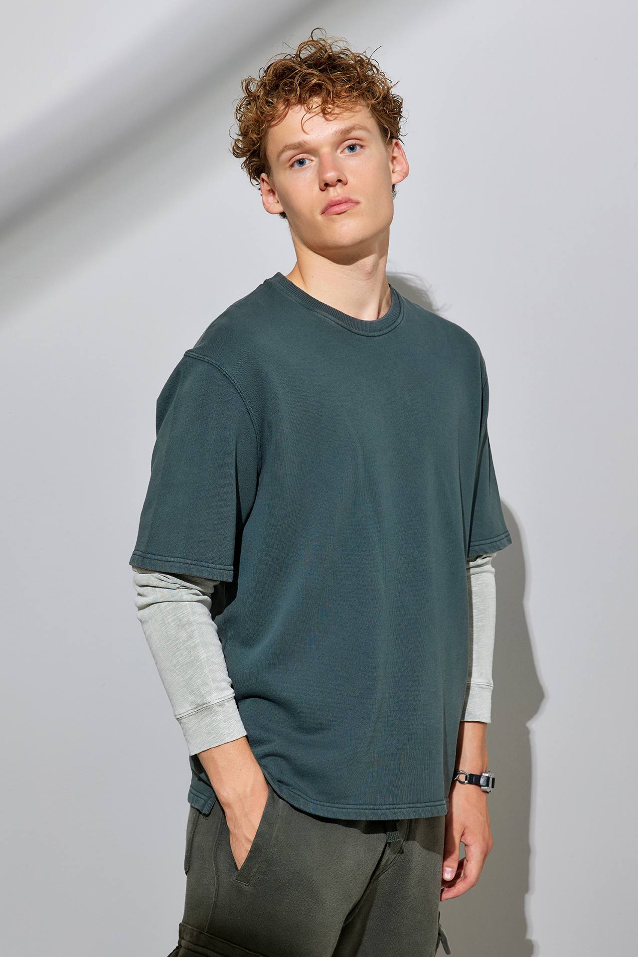 ACID HEAVY FLEECE OVERSIZED TEE