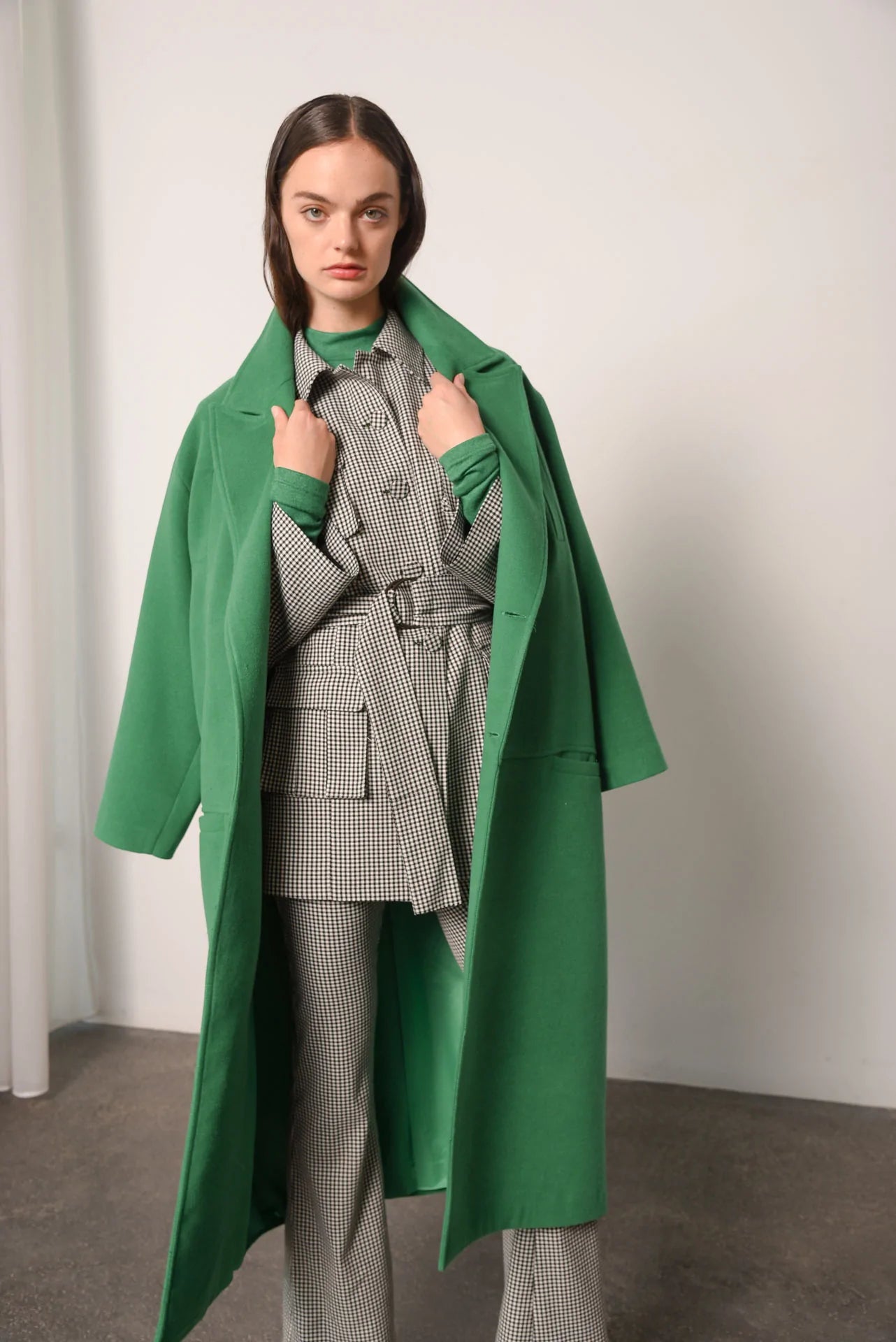 HORSESHOE COAT GREEN